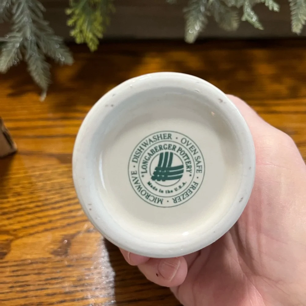 Longaberger pottery spice